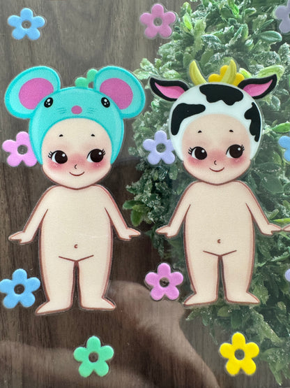 Animal Angel Dolls Cup Wrap