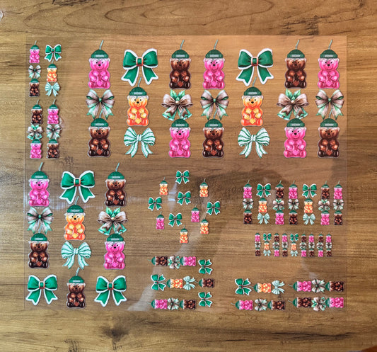 Coffee Bear Wrap Set