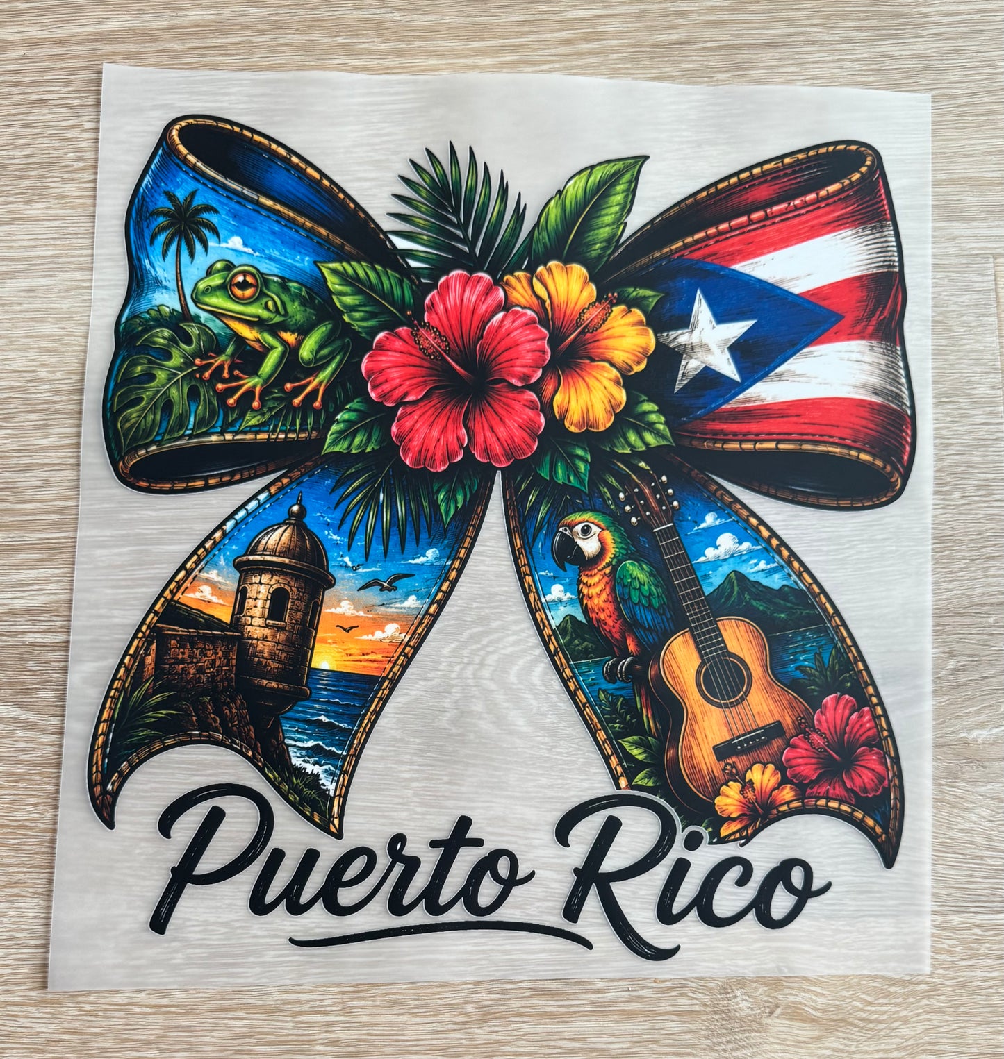 Puerto Rico Bow Transfer
