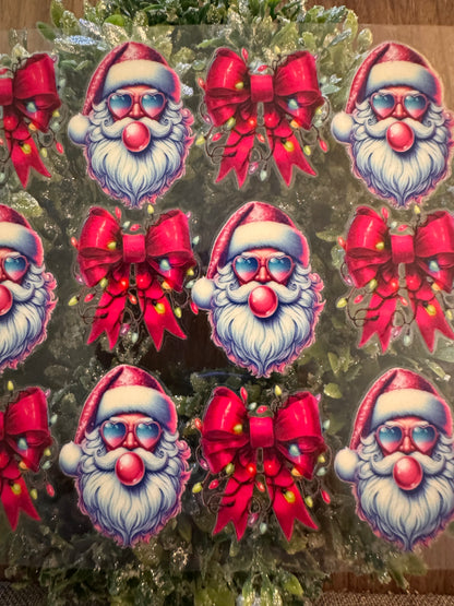 Santa Bows Cup Wrap