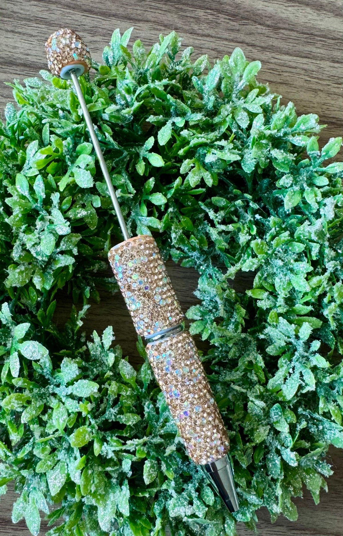 Sparkly Champagne Fancy Pen