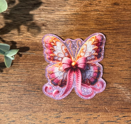 Pretty Pink Butterfly Acrylic