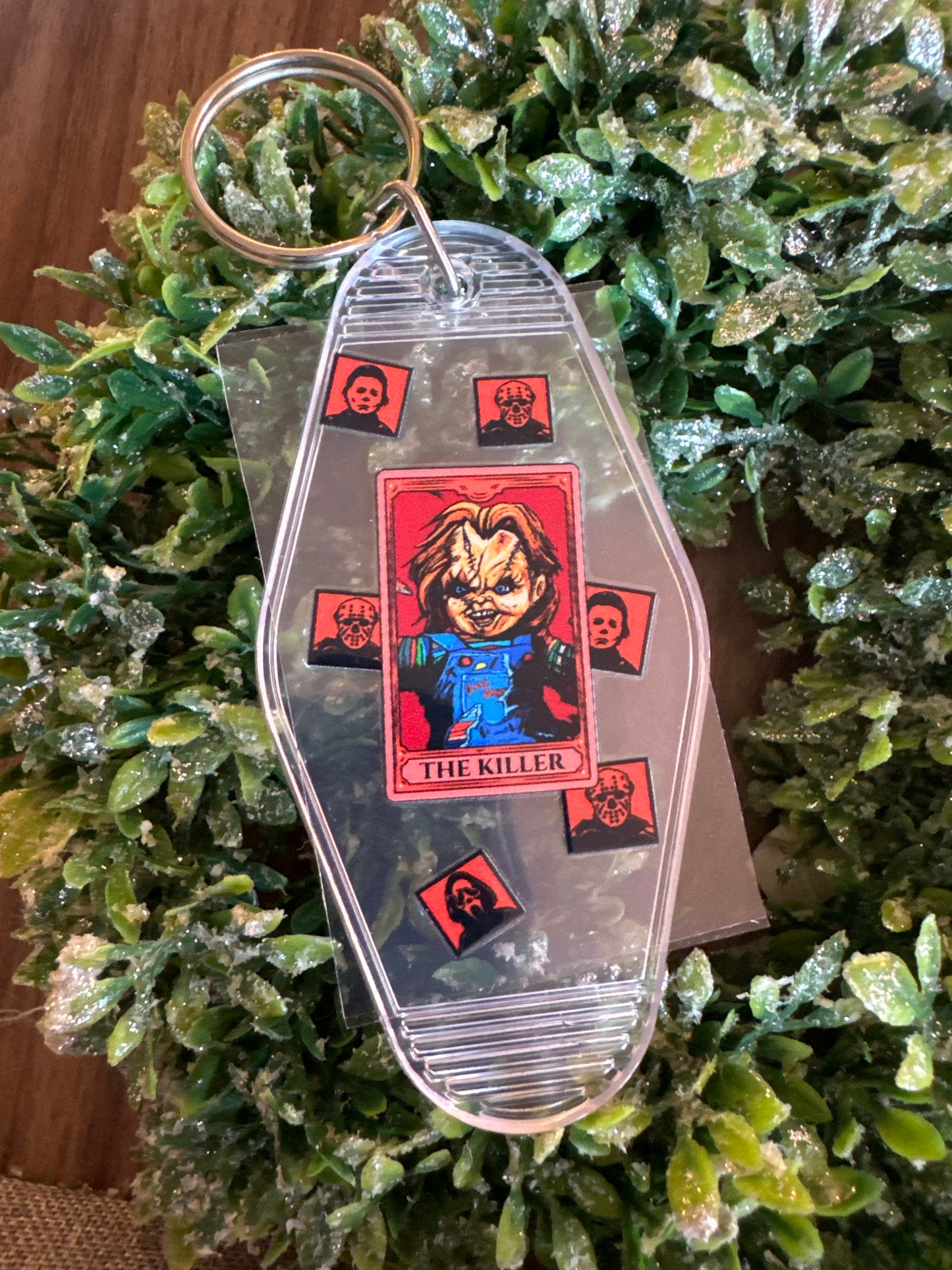 Chucky Keychain Decal