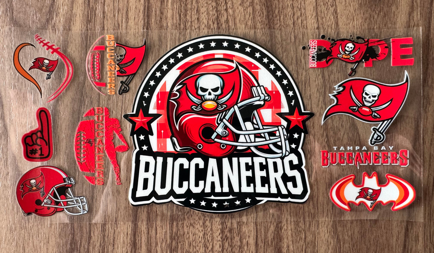 Tampa Bay Football Helmet Cup Wrap
