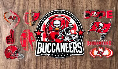 Tampa Bay Football Helmet Cup Wrap