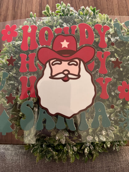 Howdy Santa Cup Wrap