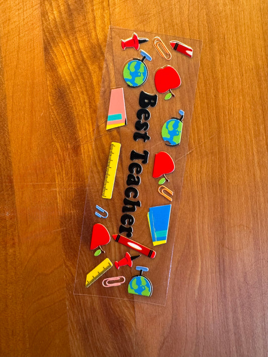 Best Teacher Pen Wrap