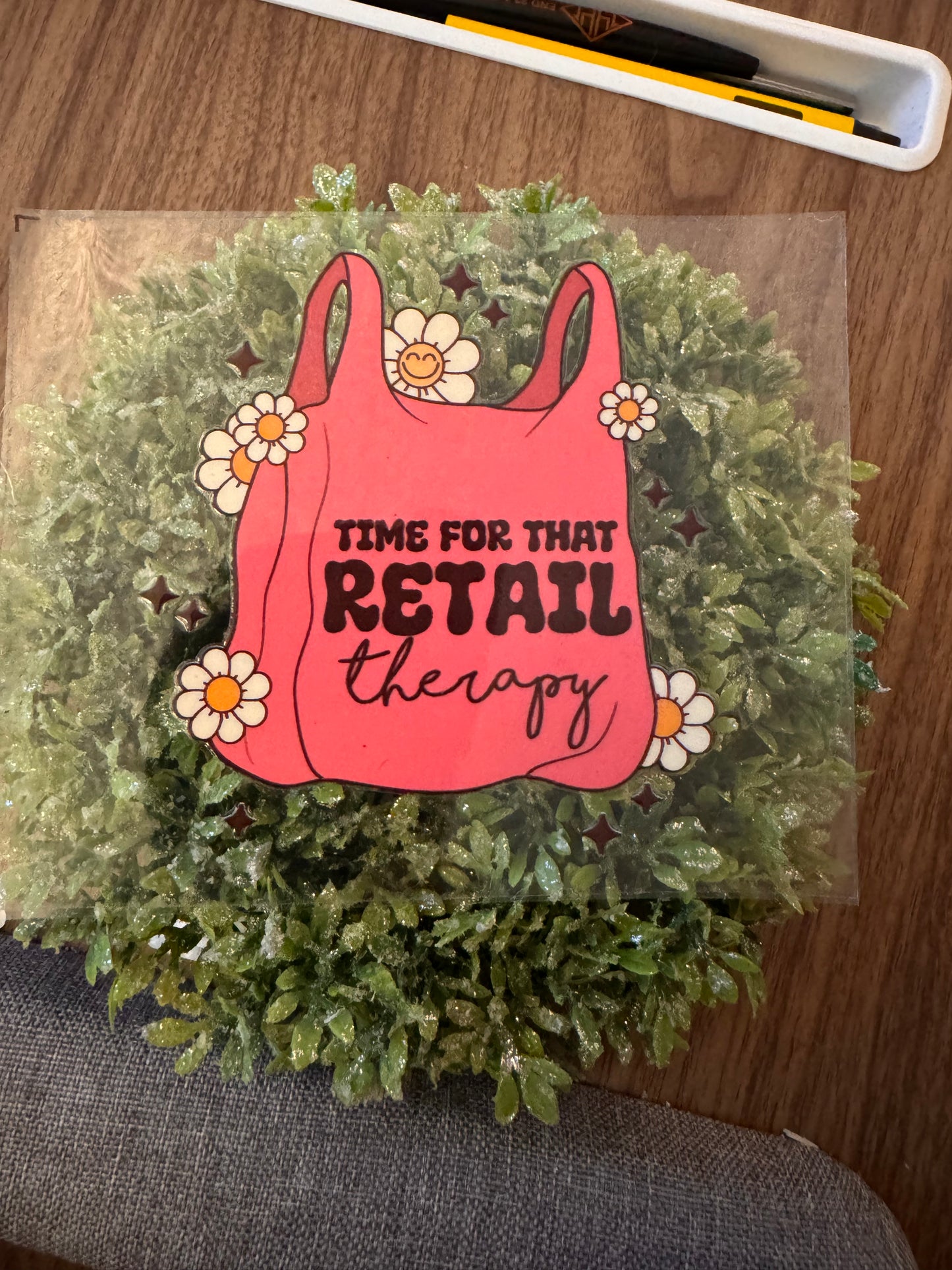 Retail Therapy Decal