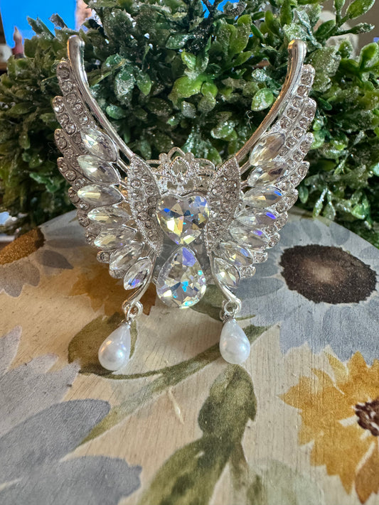 Iridescent Angel Wings Bead