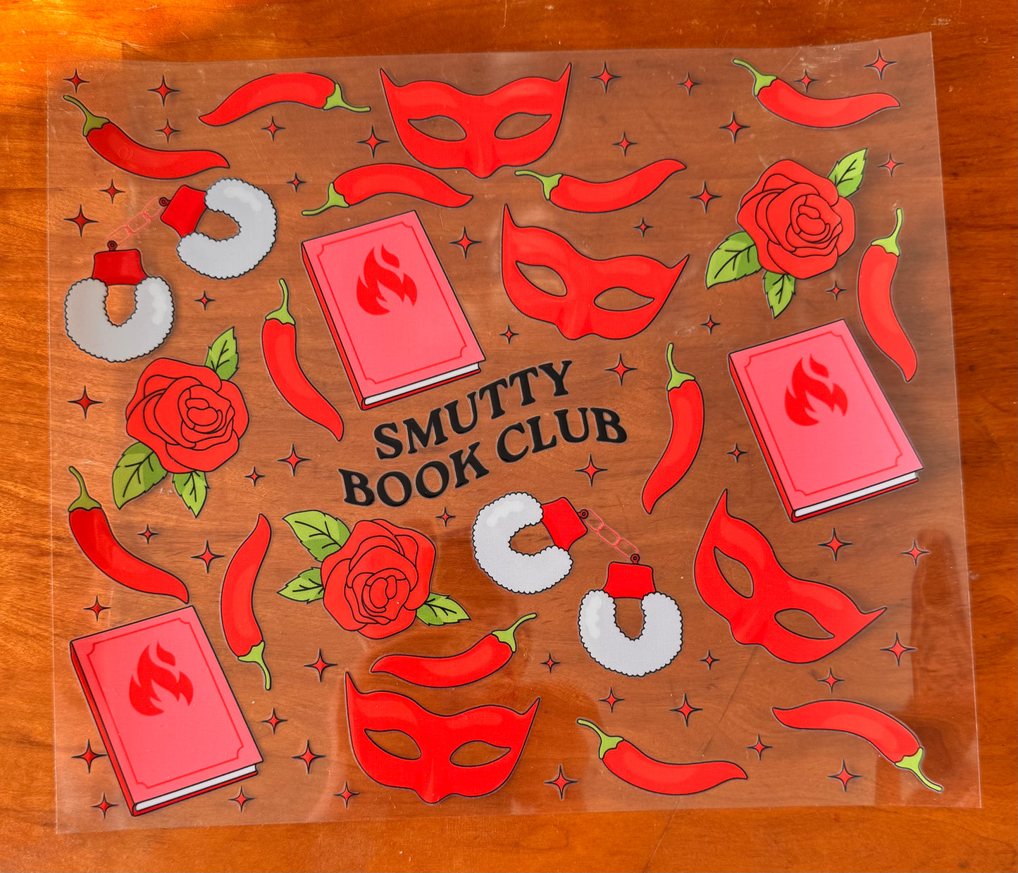Smutty Book Club Cup Wrap