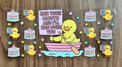 Run Over You Duck Cup Wrap