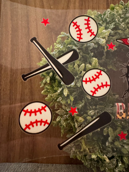 Baseball Mom Cup Wrap