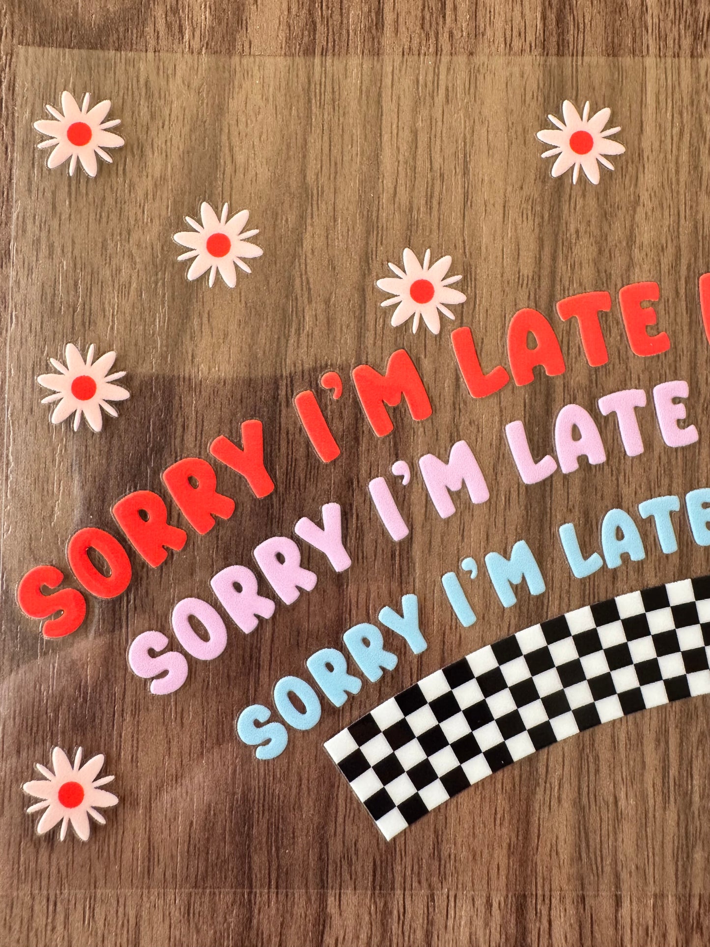 Didn’t Want To Come Cup Wrap