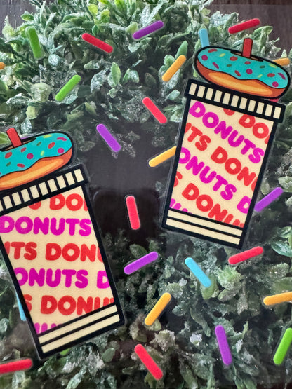 Donut Coffee Sprinkles Cup Wrap