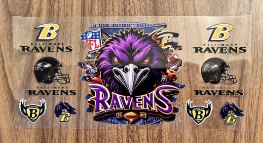 Baltimore Football Character Cup Wrap