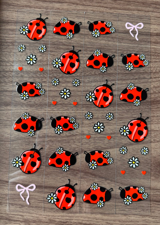 Cute Ladybugs Sheet