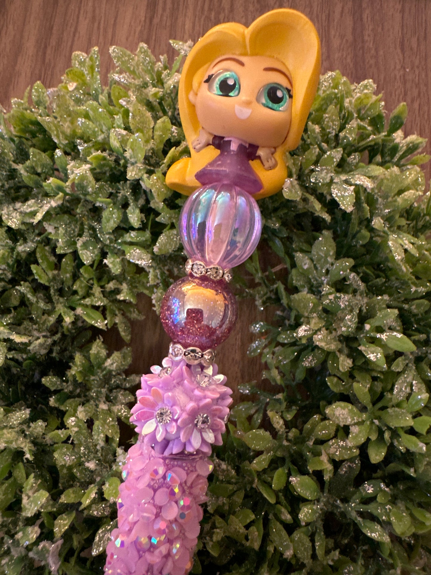 Bejeweled Rapunzel Pen