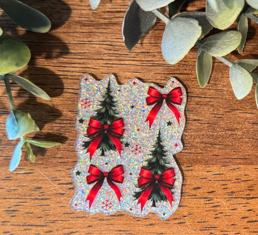 Christmas Trees & Bows Acrylic