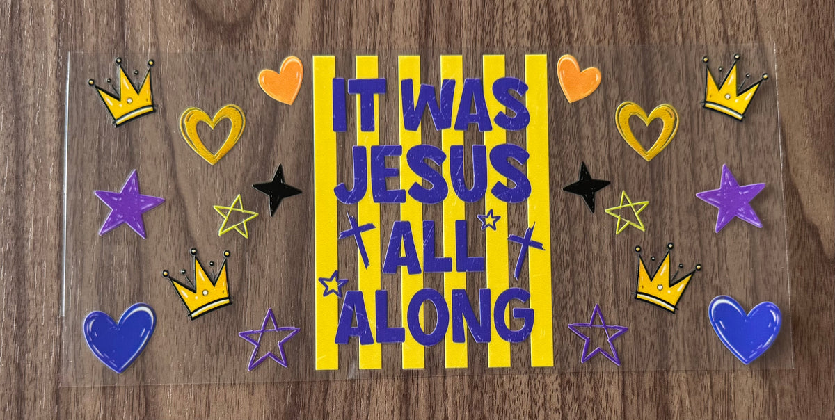 Jesus All Along Cup Wrap