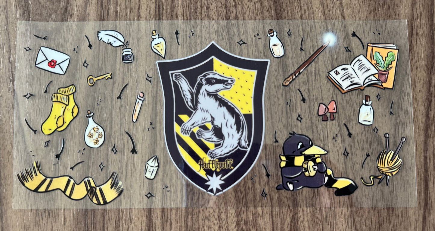 Yellow Wizard House Cup Wrap