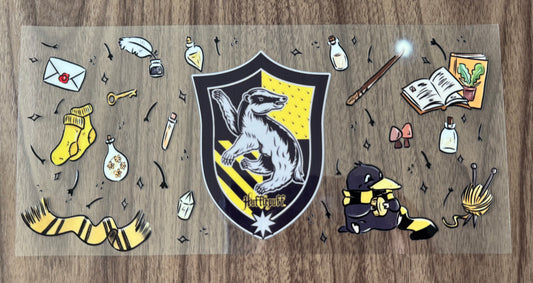 Yellow Wizard House Cup Wrap