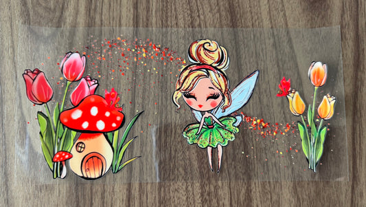 Cute Green Fairy Cup Wrap