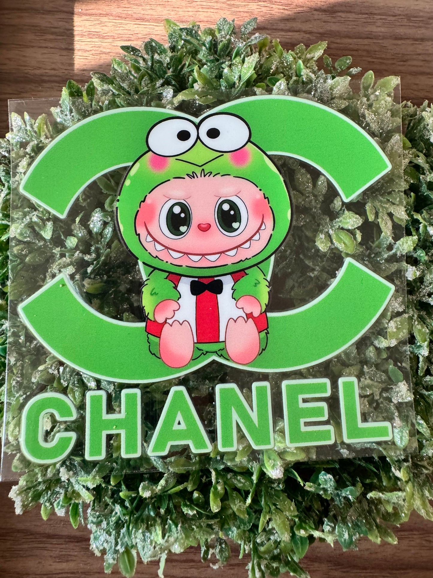 Green C Boujee Boo-Boo Decal