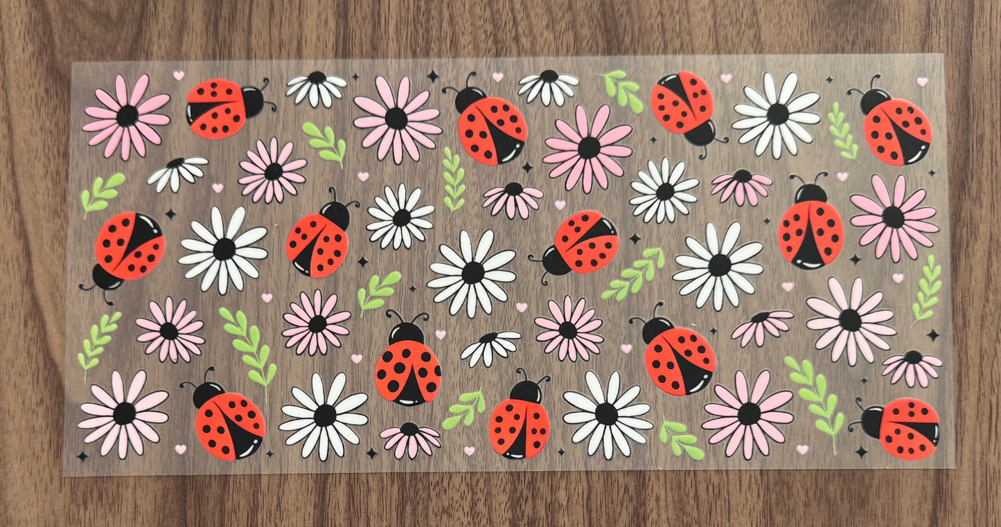 Springtime Ladybugs Cup Wrap
