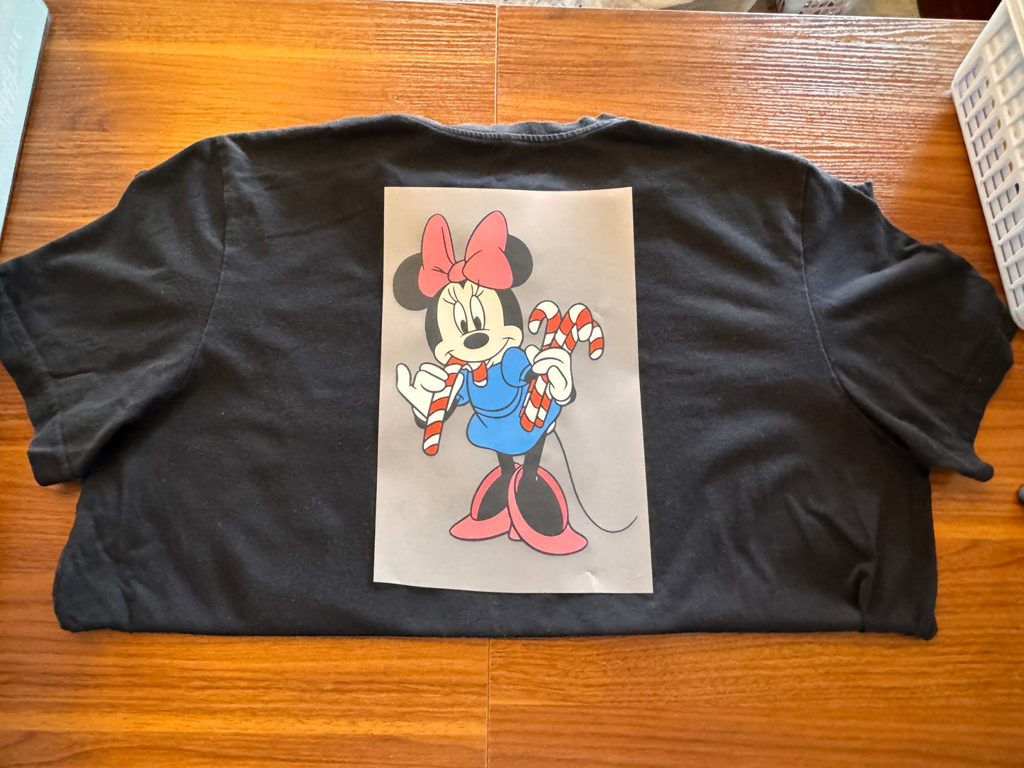 Candy Cane Minnie Transfer