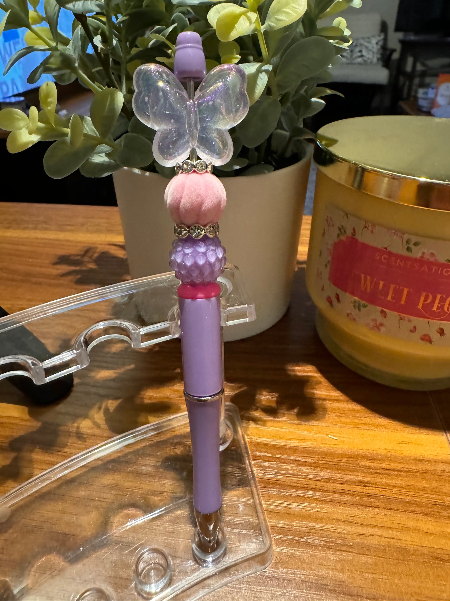 Iridescent Butterfly Pen