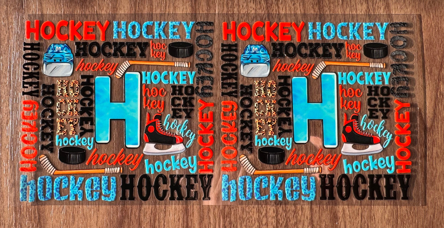 Hockey Decal Sheet