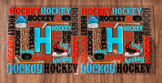 Hockey Decal Sheet