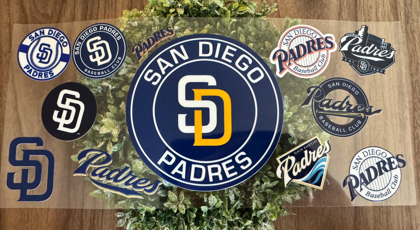 Sand Diego Baseball Cup Wrap
