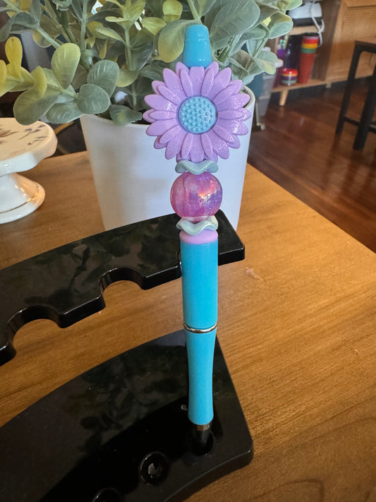 Purple Flower Pen