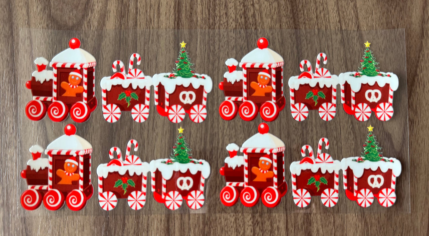 Gingerbread Train Cup Wrap