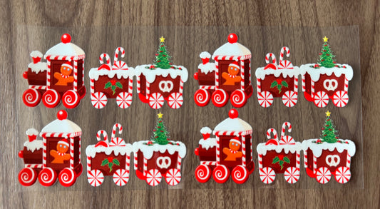 Gingerbread Train Cup Wrap