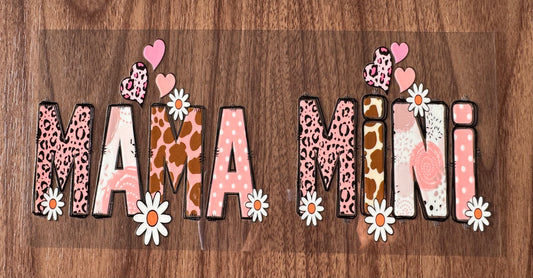 Pink Mama/Mini Decal Sheet