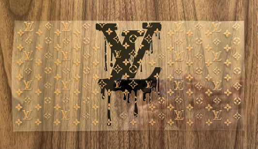 Brown Loo Boujee Cup Wrap