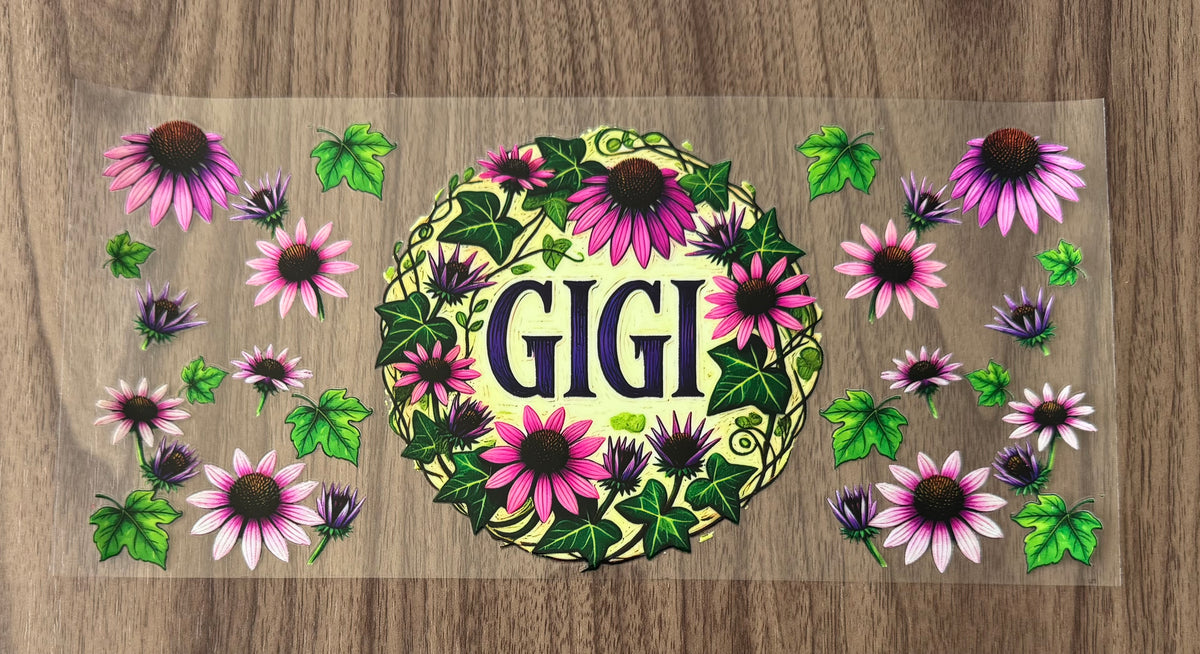 Flowery Gigi Cup Wrap