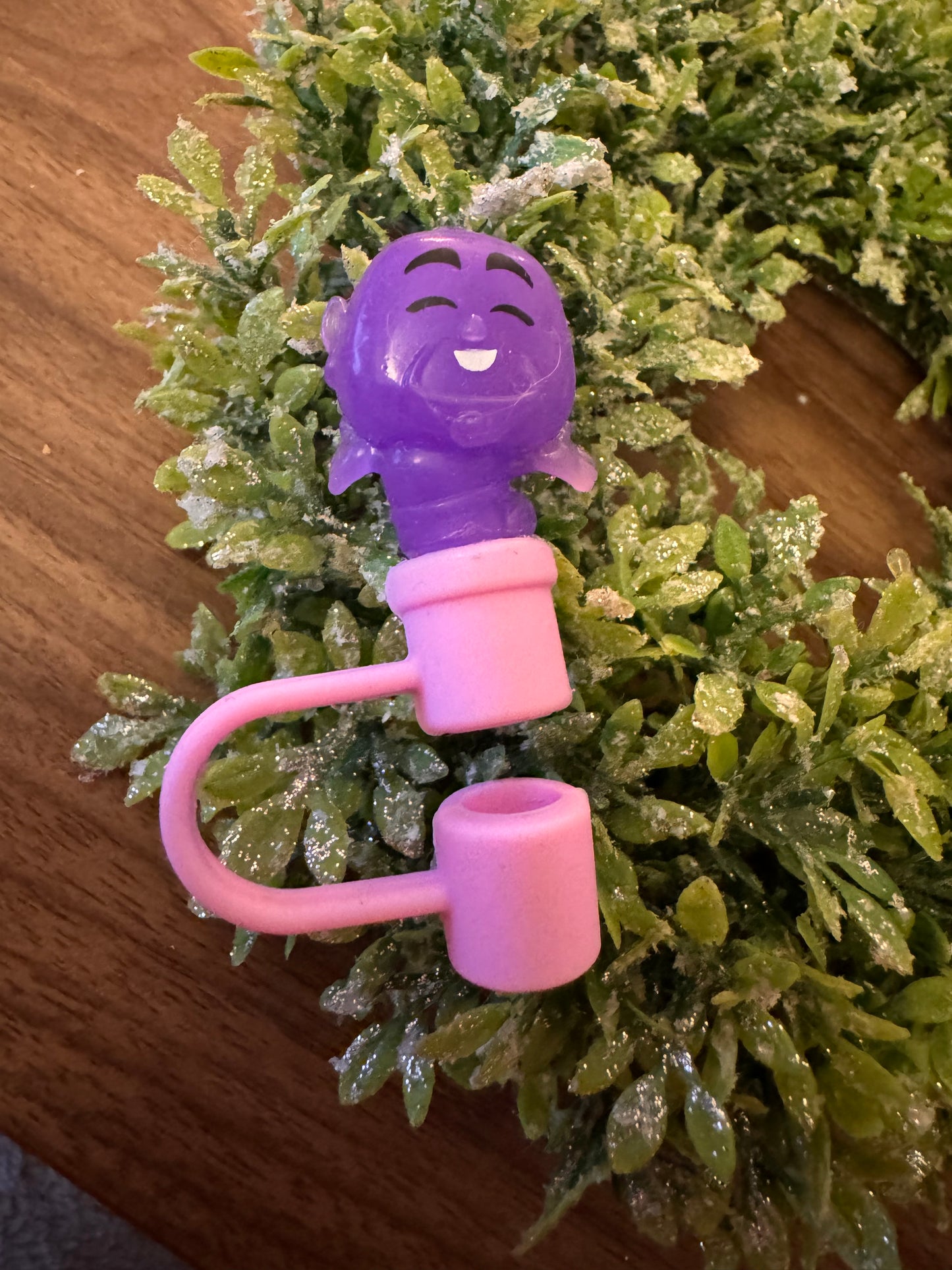 Purple Genie Straw Topper