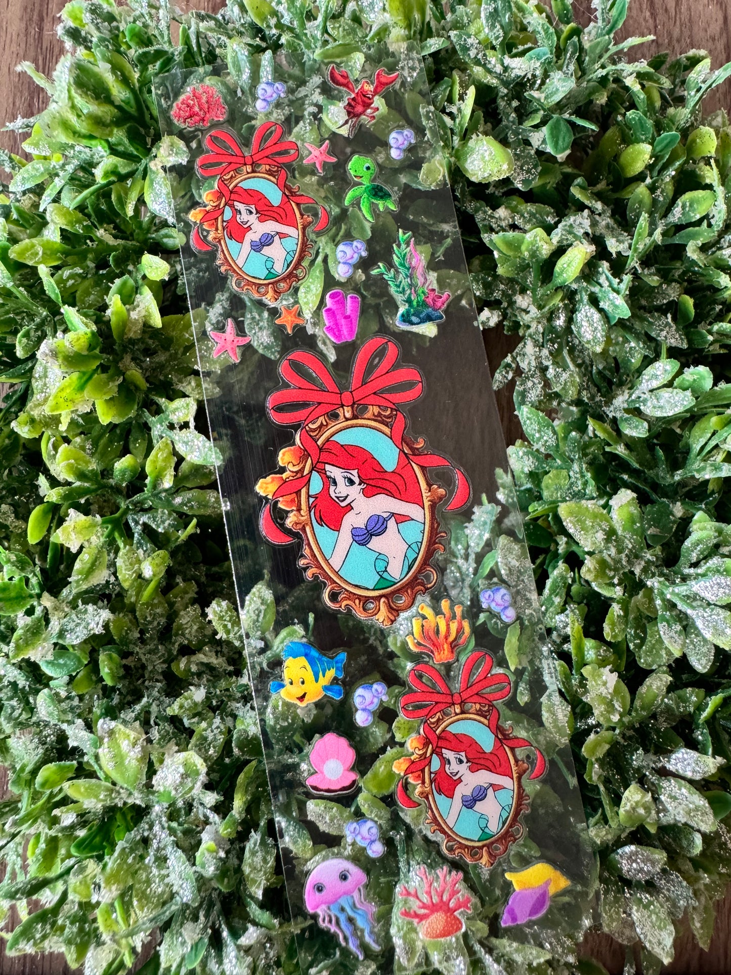 Mermaid Princess Bow Pen Wrap