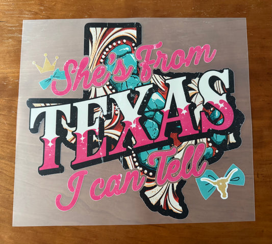 She’s From Texas Transfer