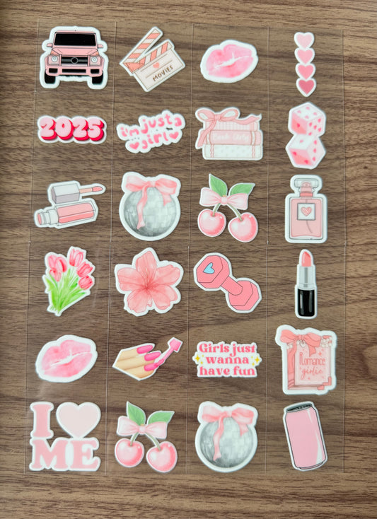 Pink Girly Sheet