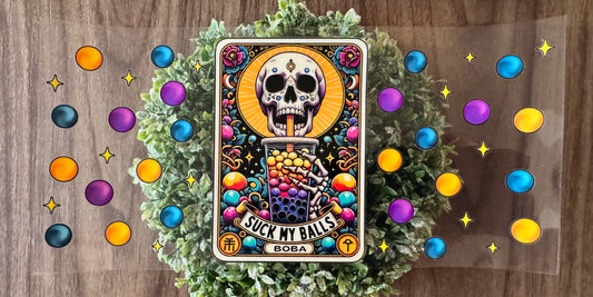 Boba Balls Tarot Cup Wrap