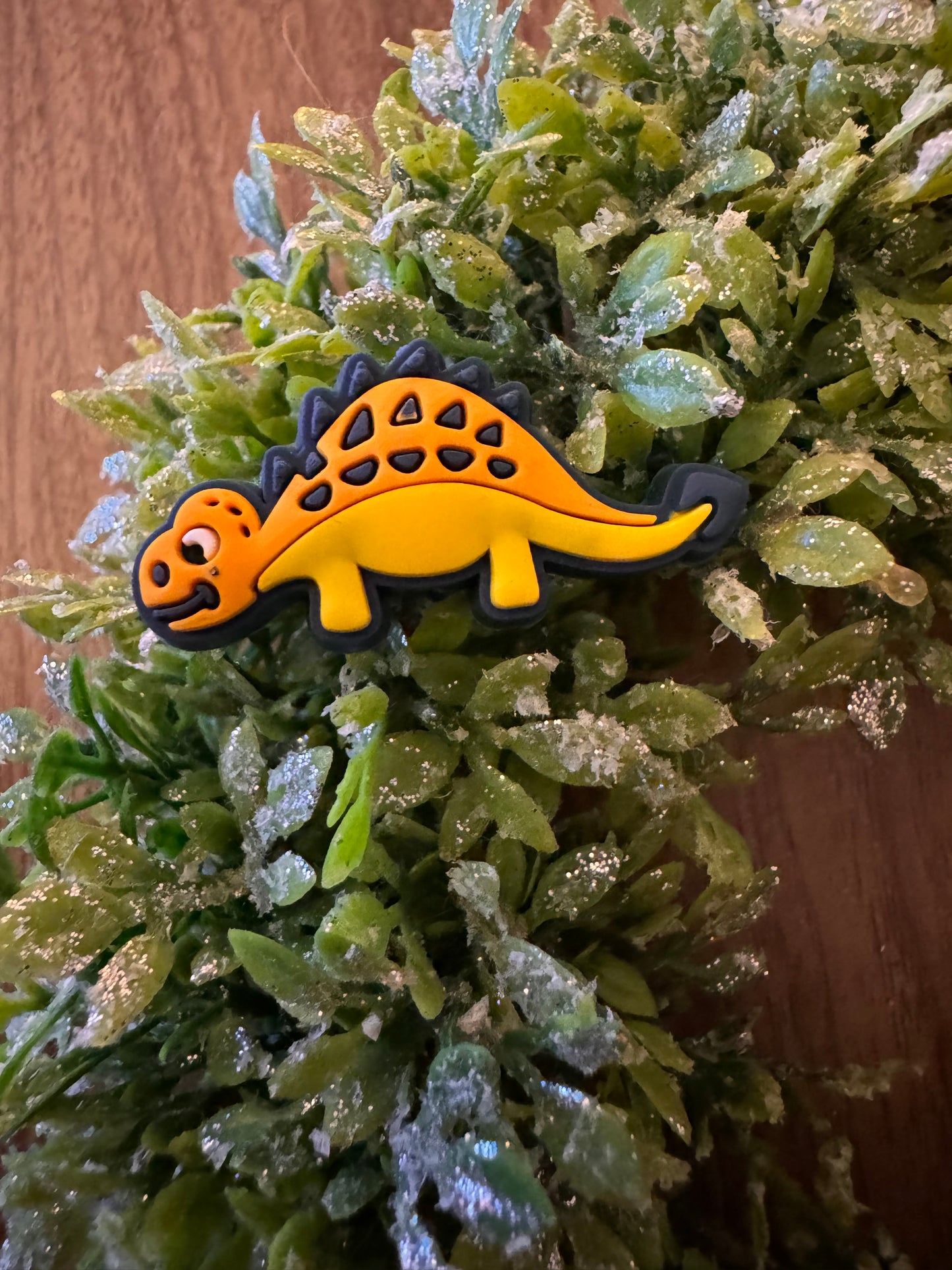 Orange Dinosaur Focal