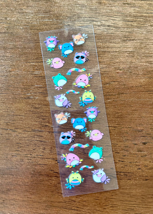 Colorful Marshmallow Animals Pen Wrap