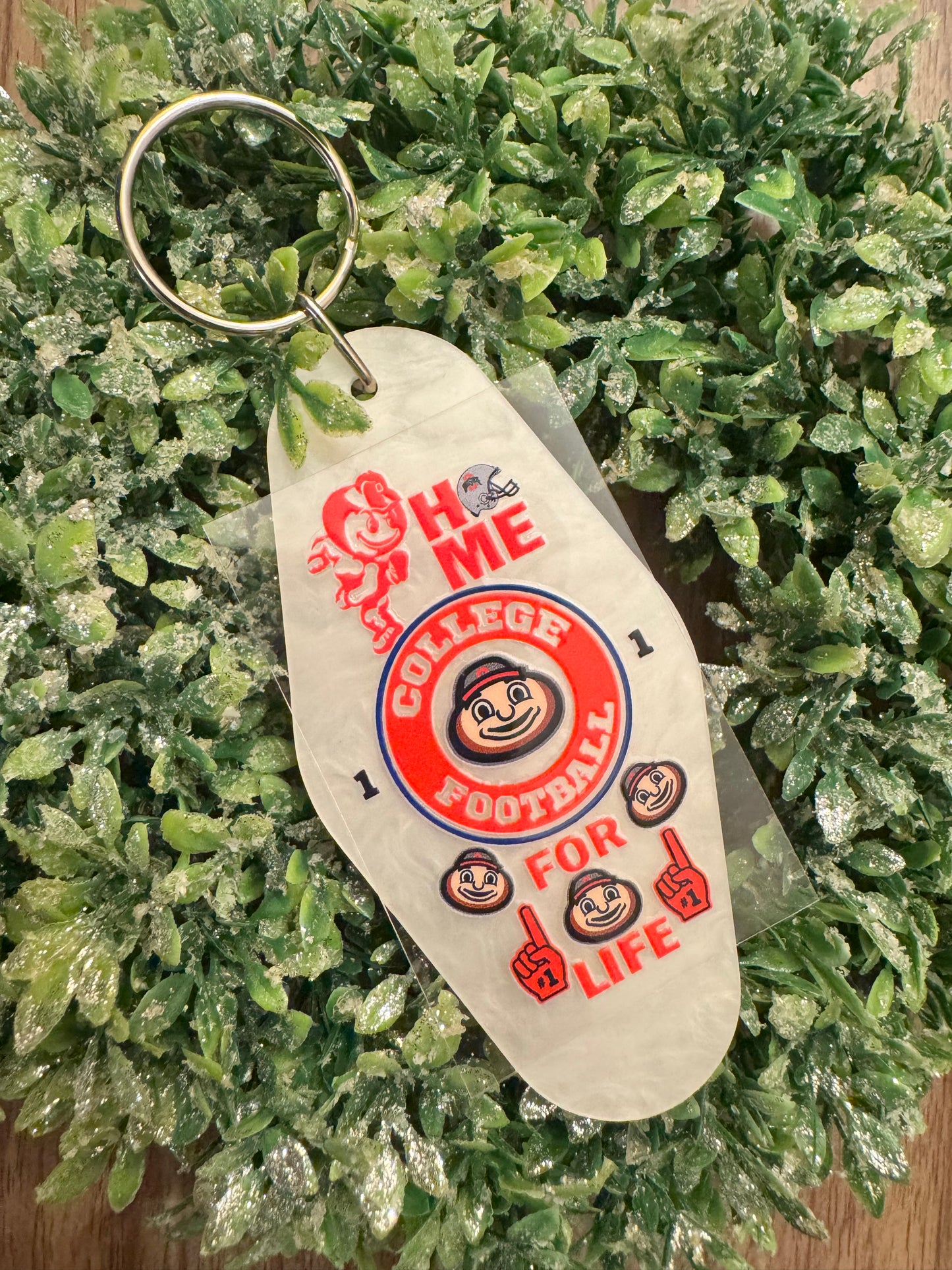 Ohio Uni Guy Keychain Decal