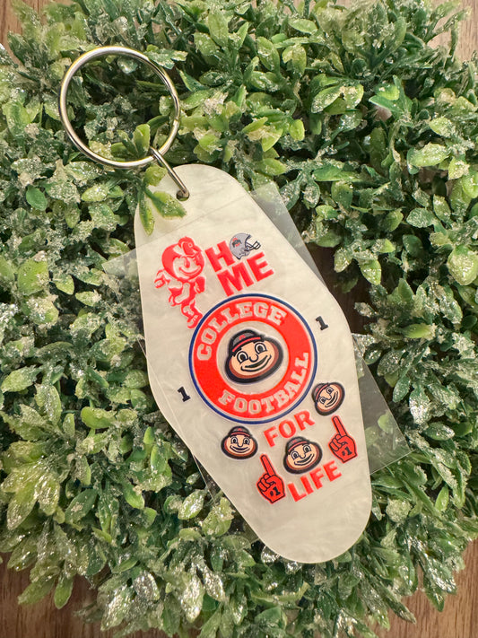 Ohio Uni Guy Keychain Decal