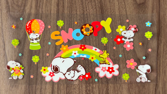 Bright White Peanut Dog Cup Wrap