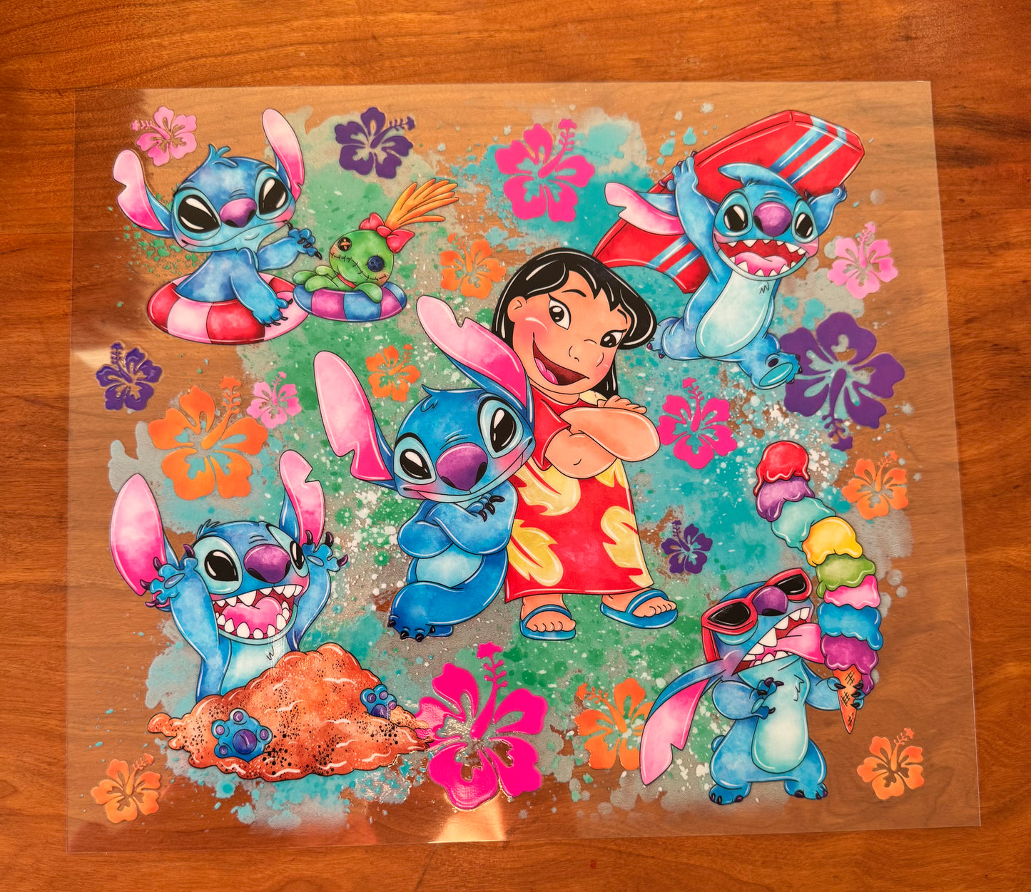 Hawaiian Blue Alien Cup Wrap